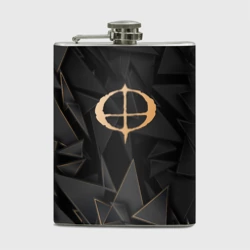 Фляга Ozzy Osbourne golden poly