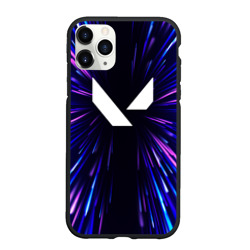 Чехол для iPhone 11 Pro Max матовый Valorant neon energy