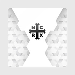Магнит виниловый Квадрат My Chemical Romance white poly