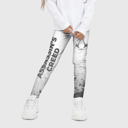 Детские леггинсы 3D Assassin's Creed - white gradient вертикально - фото 2