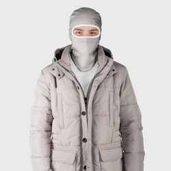 Балаклава 3D Таня вязью - чёрная надпись - фото 2