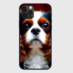 Чехол для iPhone 12 Pro Кавалер-кинг-чарльз-спаниель