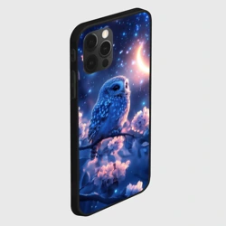 Чехол для iPhone 12 Pro Сова под луной - фото 2