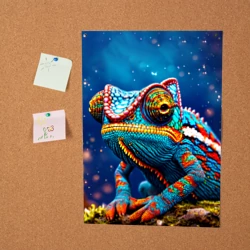 Постер Яркий хамелеон - фото 2