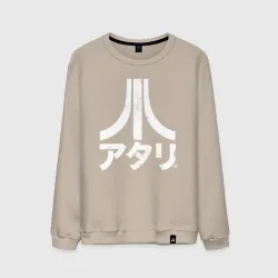 Мужской свитшот хлопок Atari retro japan logo