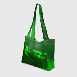 Пляжная сумка 3D Cowboy Bebop - green gradient по-горизонтали - фото 2