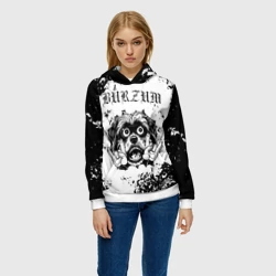 Женская толстовка 3D Burzum - рок пес - фото 2