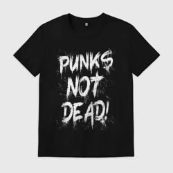 Мужская футболка хлопок Punk not dead