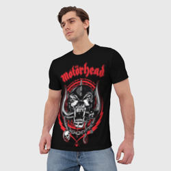 Мужская футболка 3D Motorhead skull - фото 2