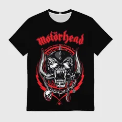 Мужская футболка 3D Motorhead skull