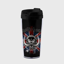 Термокружка-непроливайка Motorhead england flag