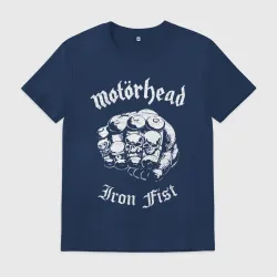 Мужская футболка хлопок Motorhead - iron fist