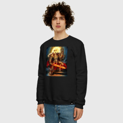 Мужской свитшот хлопок Empire of Humanity - Warhammer 40k - фото 2