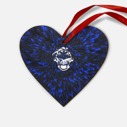 Деревянная игрушка Сердце Goblin Slayer blue energy