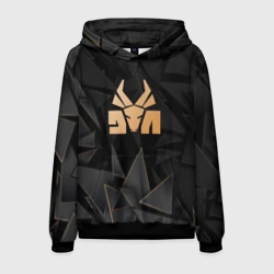 Мужская толстовка 3D Die Antwoord golden poly