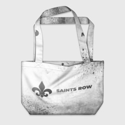 Пляжная сумка 3D Saints Row - white gradient по-горизонтали