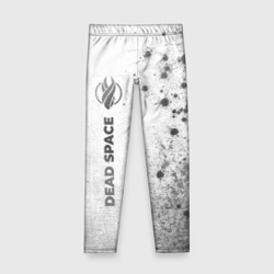 Детские леггинсы 3D Dead Space - white gradient по-вертикали