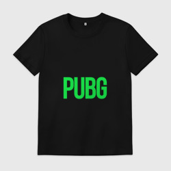 Мужская футболка хлопок Надпись PUBG