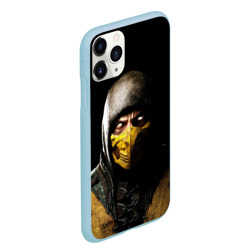 Чехол для iPhone 11 Pro Max матовый Mortal kombat Scorpion - кто следующий - фото 2