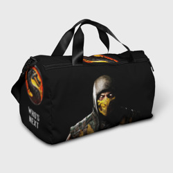 Сумка спортивная 3D Mortal kombat Scorpion - кто следующий