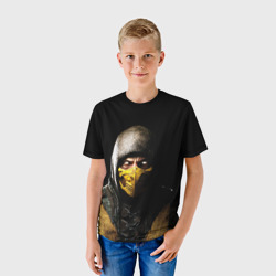 Детская футболка 3D Mortal kombat Scorpion - кто следующий - фото 2