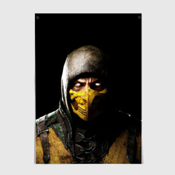 Постер Mortal kombat Scorpion - кто следующий