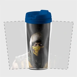 Термокружка-непроливайка Mortal kombat Scorpion - кто следующий - фото 2