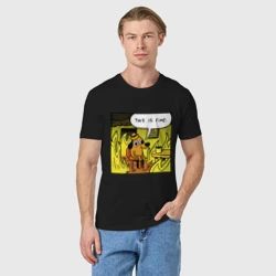 Мужская футболка хлопок Пес - все в порядке - фото 2