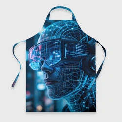 Фартук 3D Кибер человек