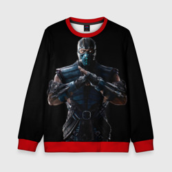 Детский свитшот 3D Mortal kombat - Sub Zero