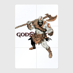 Магнитный плакат 2Х3 Кратос - God Of War
