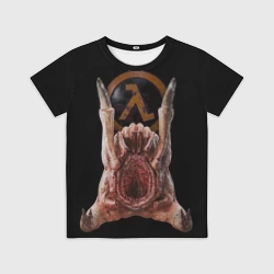 Детская футболка 3D Half life - headcrab 