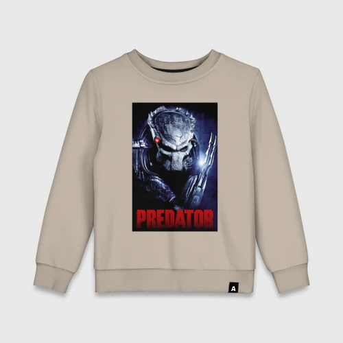 Детский свитшот хлопок Predator in the helmet