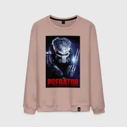Мужской свитшот хлопок Predator in the helmet