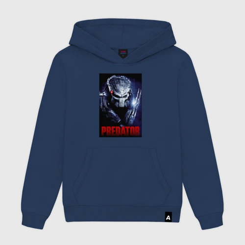 Мужская толстовка хлопок Predator in the helmet