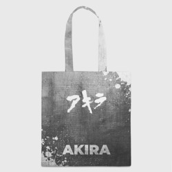 Шоппер 3D Akira - grey gradient по-центру