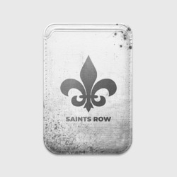Картхолдер Magsafe магнитный Saints Row - white gradient