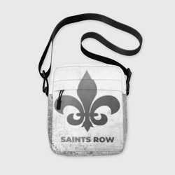 Сумка через плечо 3D Saints Row - white gradient