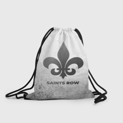 Рюкзак-мешок 3D Saints Row - white gradient