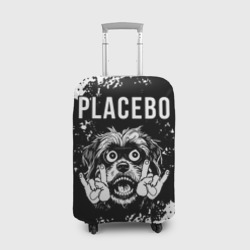Чехол для чемодана 3D Placebo рок пес