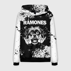 Мужская толстовка 3D Ramones рок пес
