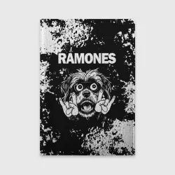 Обложка для автодокументов Ramones рок пес