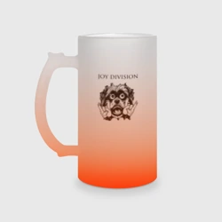 Кружка пивная матовое стекло Joy Division - rock dog