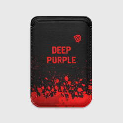 Картхолдер Magsafe магнитный Deep Purple - red gradient посередине