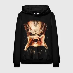 Мужская толстовка 3D Predator - хищник 