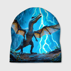 Шапка 3D Птерозавр разряды молний