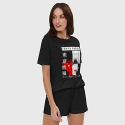 Женская пижама с шортиками хлопок Токийский Гуль 1000-7 - фото 2
