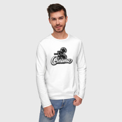 Мужской лонгслив хлопок Cinema camera - фото 2