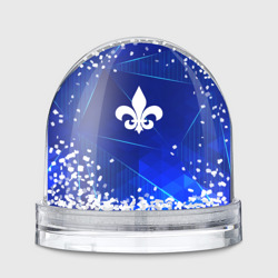 Игрушка Снежный шар Saints Row blue poly