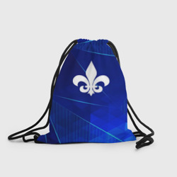 Рюкзак-мешок 3D Saints Row blue poly